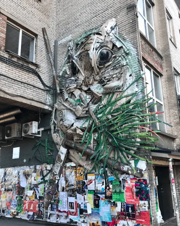Squirrel Street Art Tallinn