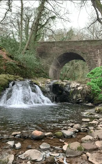 Arbirlot Falls Arbirlot Falls waterfalls near Dundee. Angus. Waterfalls Near Me. Waterfalls in Scotland