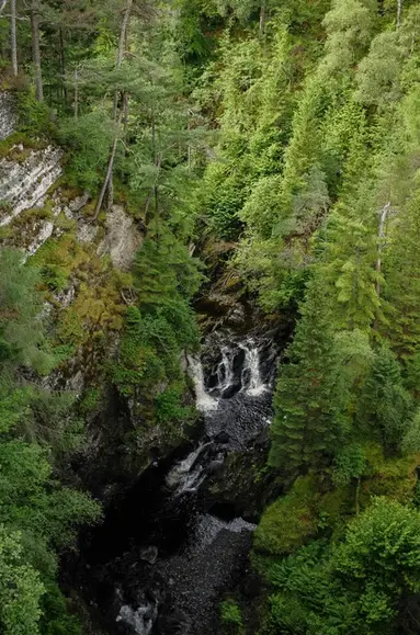 Plodda Falls. Best Waterfalls in the Scottish Highlands