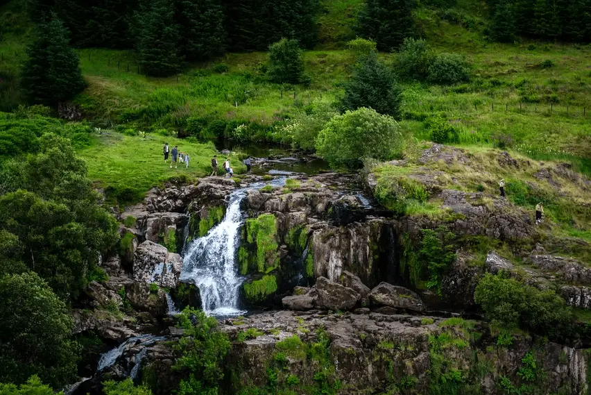 Loup of Fintry, Stirlingshire, Waterfalls Near Edinburgh