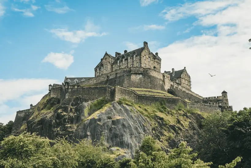 UNESCO Sites in Scotland. Castles on the east cost of Scotland