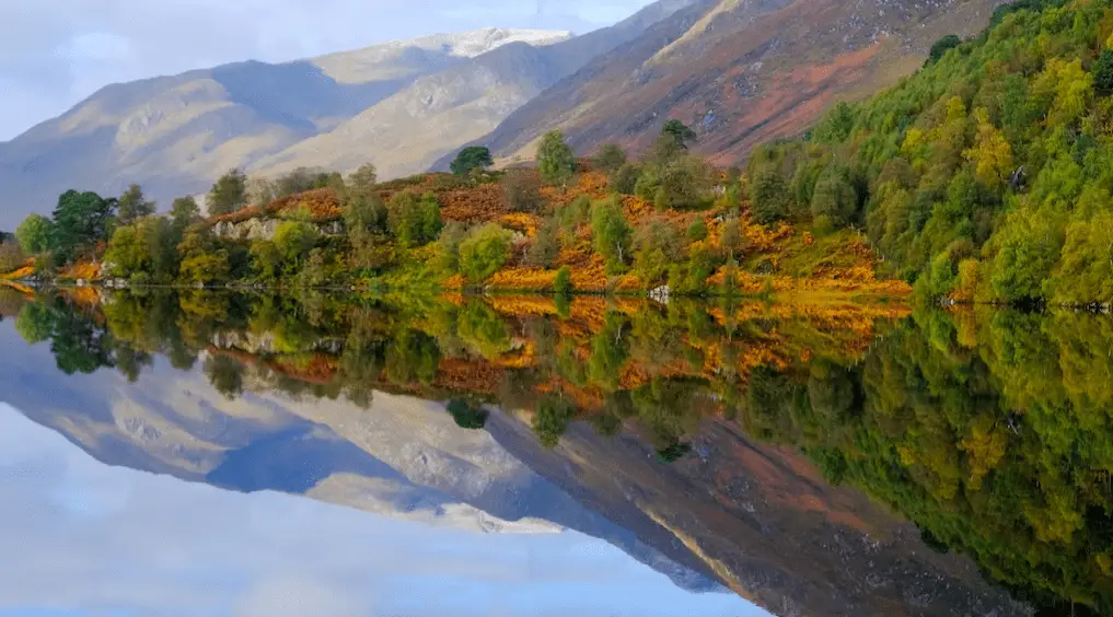 Glen Affric Lochs in the Highlands