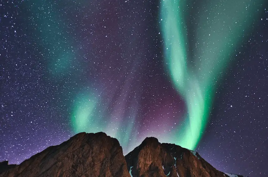 Northern Lights in Scotland