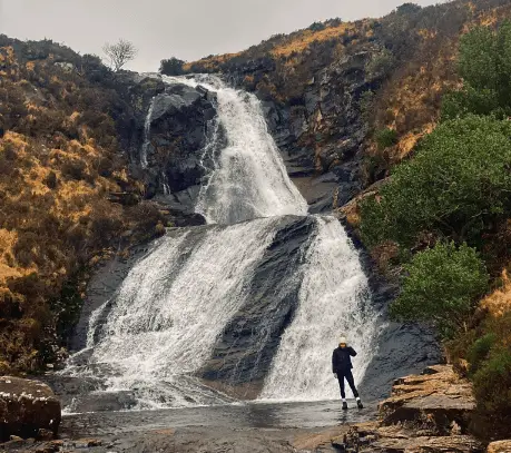 Waterfalls on the isle of Skye