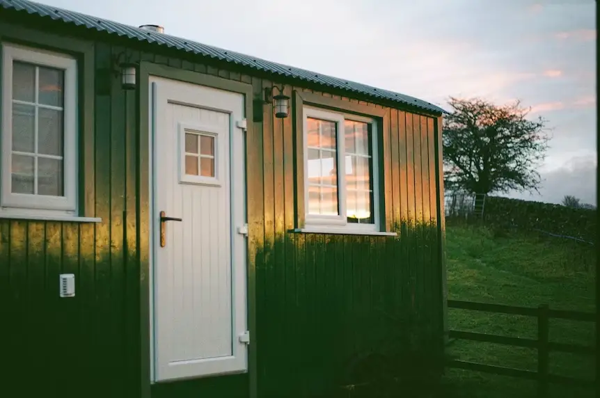 unique accommodation options in Scotland shepherds hut