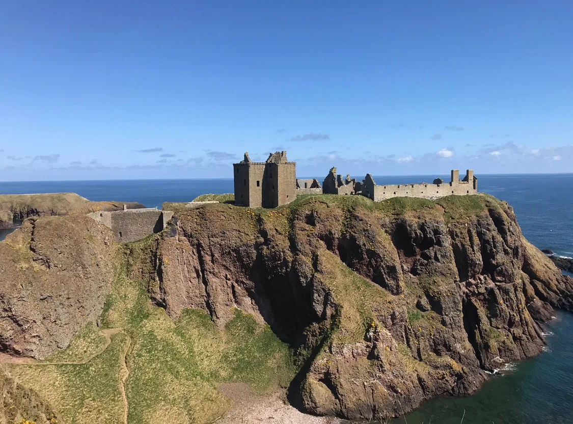 View of Dunnottar Castle