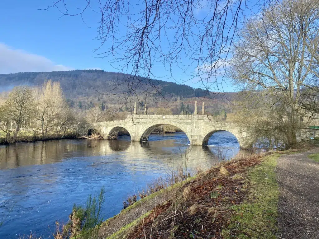 Wade Bridge Wade Bridge over the river