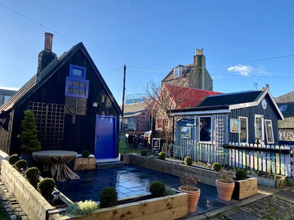 Sheds in Footdee