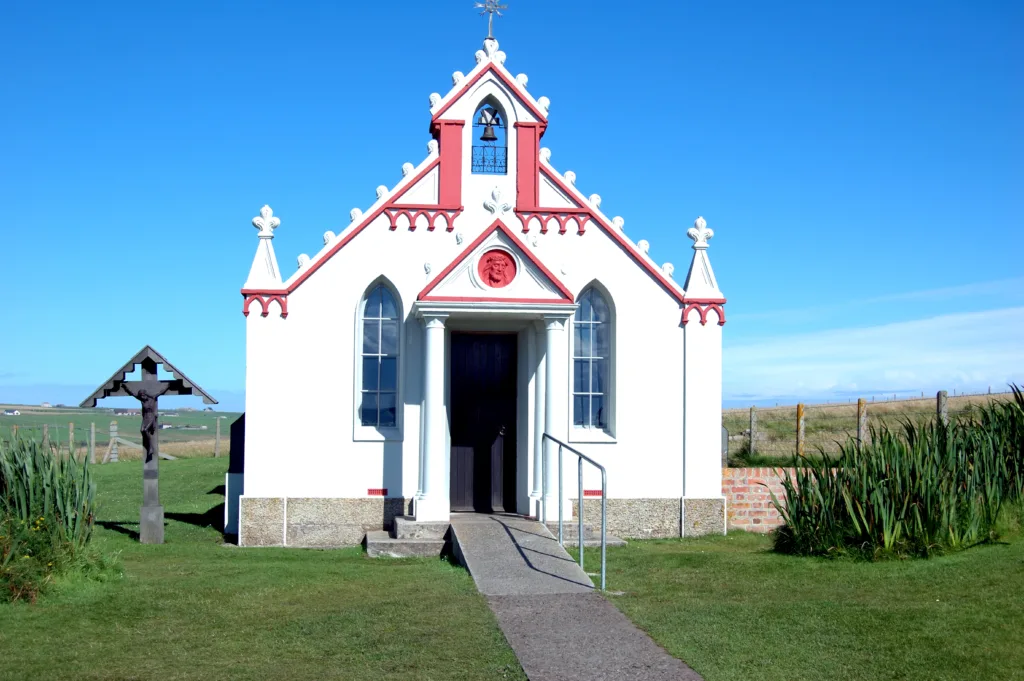 White chapal, Italian Church