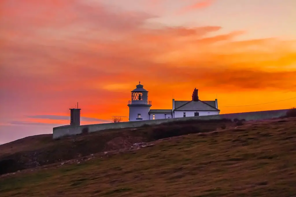 Dirleton Lighthouse towns and villages in East Lothian